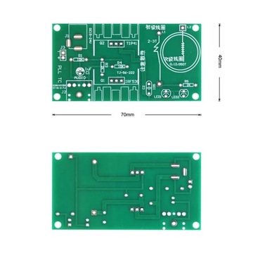 КОТУШКА TESLI ГЕНЕРАТОР TESLI 15W 12-24V DIY НАБІР  фото 13