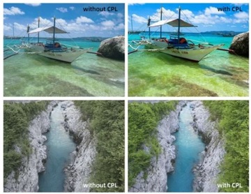 Набор из 4 фильтров для DJI Osmo Action 3, 4, 5 PRO — CPL/ND8/ND16/ND32