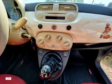 Fiat 500 II Hatchback 3d 1.2 69KM 2009 Fiat 500 biala perelka, bardzo ladny, GWARANCJA 1.2 Benzyna 69KM, zdjęcie 17