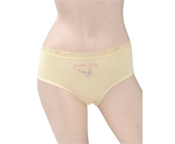 Majtki Atlantic LP-2175 BIKINI damskie żółte XL