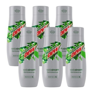 SODASTREAM Сироп Mountain Dew Light 6 x 440 мл