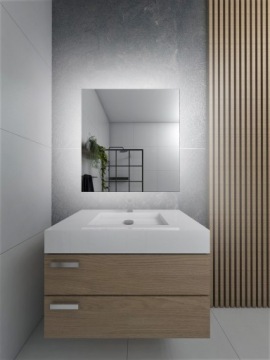 ЗЕРКАЛО СО СВЕТОДИОДНОЙ ПОДСВЕТКОЙ 60 x 80 см BORNEO