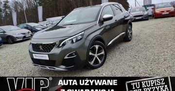 Peugeot 3008 II Crossover 2.0 BlueHDi 180KM 2017 Peugeot 3008 GT 2.0 D 181kM Led Kamera Navi Virtual Tempomat Android GWARA