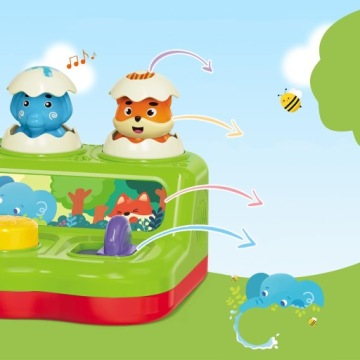 Игрушки Монтессори Музыкальные игрушки для детей Всплывающие игрушки с животными