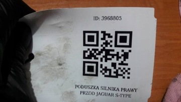 ULOŽENÍ MOTORU PRAVÝ PŘEDNÍ JAGUAR S-TYPE