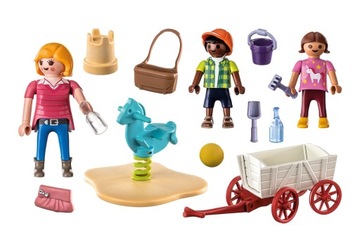 PLAYMOBIL 71258 СТАРТОВЫЙ ПАКЕТ НЯНИ С КОЛЯСКОЙ