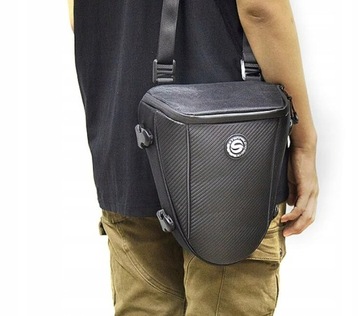 СУМКА НА ЗАДНЕЕ СИДЕНИЕ МОТОЦИКЛА CHASER, ЧЕРНАЯ, 9Л