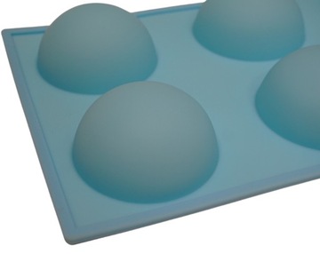 СИЛИКОНОВАЯ ФОРМА ДЛЯ МОНОПОРЦИЙ БОЛЬШИЕ ПОЛУСФЕРЫ ШАРИКИ ДЛЯ ПОНЧИКОВ