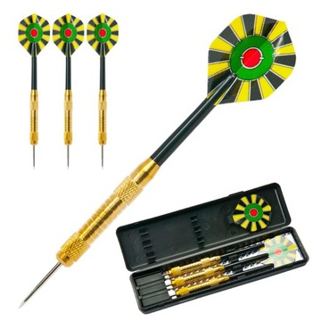 RZUTKI OSTRE DO GRY W DART, DO DARTA DART GAME 24g - 3 szt. STEELTIP