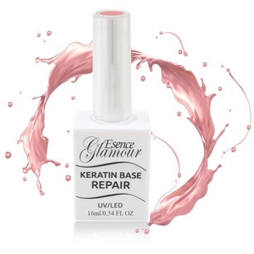 Esence Glamour Keratin Base Dusty Pink R6 16ml