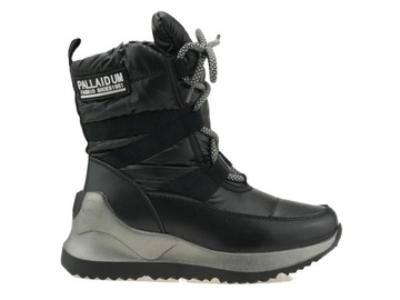 BUTY ZIMOWE DZIEWCZĘCE OCIEPLANE ŚNIEGOWCE R.33