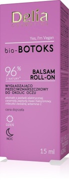 DELIA Przeciwzmarszczkowy BIO roll-on do okolic oczu, 15ml