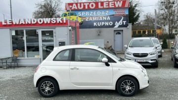 Fiat 500 II Hatchback 3d 1.2 69KM 2009 Fiat 500 Benzyna Zarejestrowany Ubezpieczony, zdjęcie 1