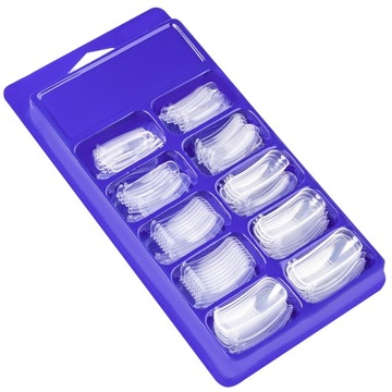 Dual System Formy Do Przedłużania Paznokci 100 Szt.