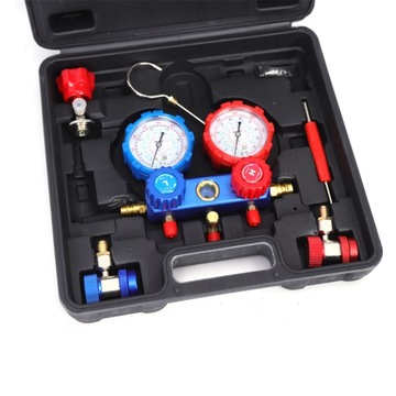 МАНОМЕТР ДЛЯ КОНДИЦИОНЕРА ВОЗДУХА R134a, R22, R12, R410A, R404A и R502