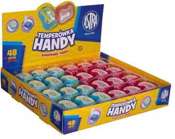 Точилка Astra одинарная с контейнером Handy.