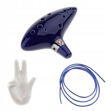 MagiDeal 12-otworowa ceramiczna AC Ocarina