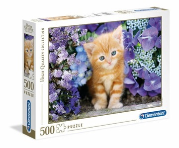 Clementoni Puzzle 500el Rudy kotek 30415