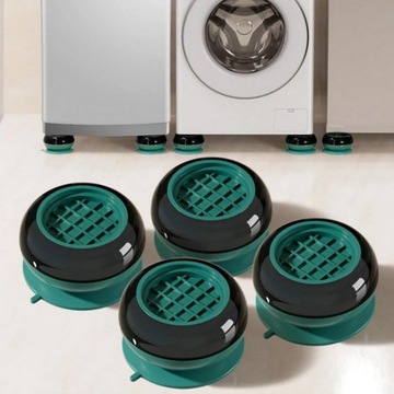 Накладки антивибрационные, противоскользящие для стиральных, посудомоечных машин и холодильников, 4 шт.