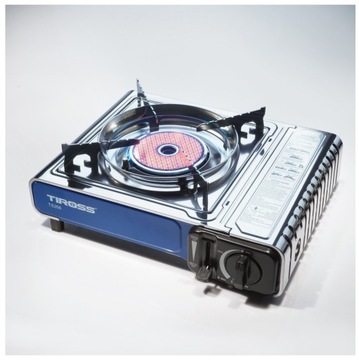 Печь туристическая Tiross TS-266 серебро 1650 Вт