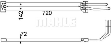 МАСЛЯНЫЙ ОХЛАДИТЕЛЬ CLC 109 000P MAHLE