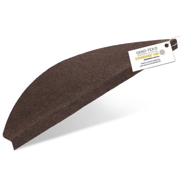 САМОКЛЕЯЩИЕСЯ ПОКРЫТИЯ ДЛЯ ЛЕСТНИЦ, КОРИЧНЕВЫЙ КОМПЛЕКТ