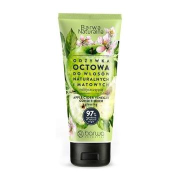 Odżywka Octowa nabłyszczająca w tubie Barwa Naturalna 200 ml