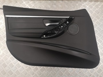 BOCZEK DRZWI LEWY PRZÓD BMW F30 F31 AMBIENT SKÓRA