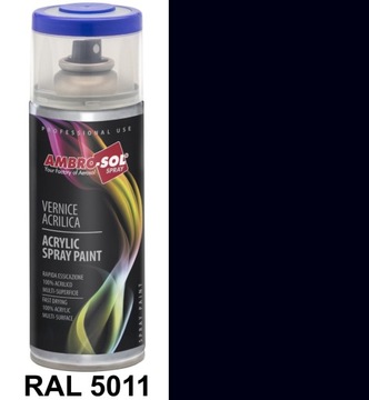 AMBROSOL 5011 RAL LAKIER AKRYLOWY FARBA SPRAY 400 ML