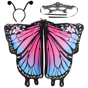 KOSTIUM COSPLAY MOTYL WING CAPE