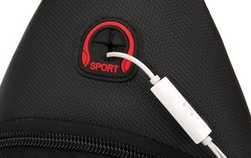 Saszetka torebka na ramię Plecak miejski Crossbody USB 9905