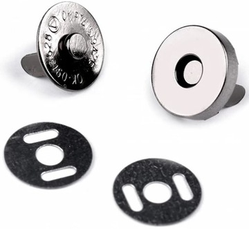 ZAPIĘCIE MAGNETYCZNE MAGNES DO TOREBKI 14mm 10szt