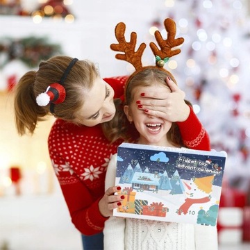 АДВЕНТ-КАЛЕНДАРЬ 24 ДНЯ АНТИСТРЕССОВЫЕ ИГРУШКИ