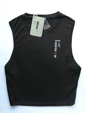 V4320 GYMSHARK Black Friday Tank bluzka damska S