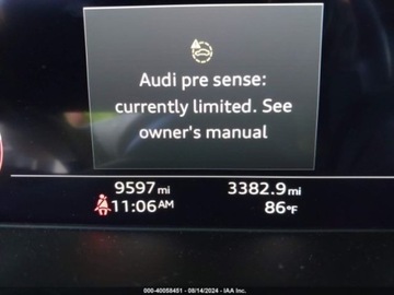 Audi A5 F5 2023 Audi a5 2023 Audi A5 Sportback S line Prestige 45 TFSI quattro 2.0 Benzyna, zdjęcie 13