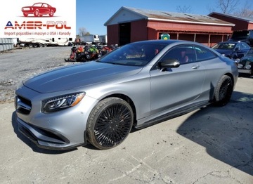 Mercedes Klasa S W222 2015 Mercedes-Benz Klasa S 63 AMG 2015 5.5l 5.5 Benzyna 577KM