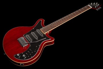 Harley Benton BM-75 Trans Red Deluxe Series