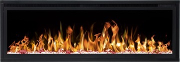 KOMINEK ELEKTRYCZNY LED AFLAMO ROYAL 50 ŚCIENNY DO ZABUDOWY GRZANIE 1500 W