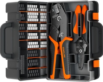 НАБОР ОБЖИМЦЕВ XXL SOMELINE + РАЗЪЕМЫ JST/DUPONT/MOLEX 0,05–0,5 ММ²