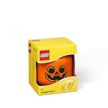 LEGO КОНТЕЙНЕР ГОЛОВА ХЭЛЛОУИНСКАЯ ТЫКВА