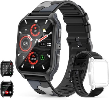 SMARTWACH MIGOUFIT Męski Damski do połączeń Bluetooth, ekran 1,83 