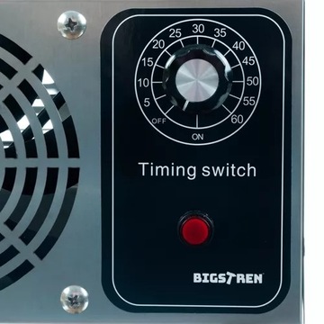 Generator Ozonu Ozonator Oczyszczacz Mocny Czasomierz 60 min do Powietrza