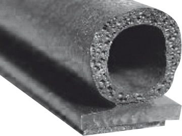 MF18 USZCZELKA SAMOPRZYLEPNA UNIWERSALNA 15x18 mm DO OKIEN BRAM DRZWI EPDM