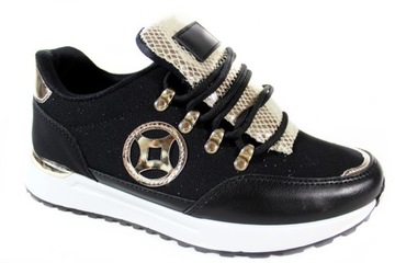 Sneakersy 7885 R.38 Czarne