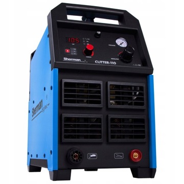 ПЛАЗМЕННЫЙ РЕЗАК PLAZMA SHERMAN CUTTER 110 400В ALU IGBT 105A 40MM 6M