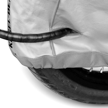 Брезентовый чехол на мотоцикл, мотоцикл 215-245 см.