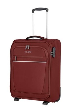 Travelite Cabin 2W Bagaż Podręczny Bordowy 52 cm - Lekki plecak podróżny