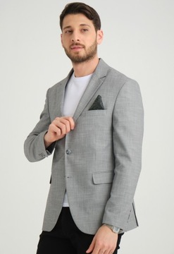 МУЖСКОЕ ФОРМАЛЬНОЕ БАТТЕР, ЭЛЕГАНТНОЕ, БИЗНЕС, ПОВСЕДНЕВНОЕ, СЕРЫЙ ЯСЕНЬ, ТУРЕЦКИЙ 56