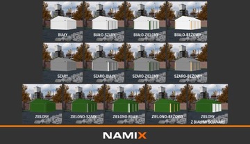 Коммерческая складская палатка BASIC 3х6, РАЗНЫЕ ЦВЕТА