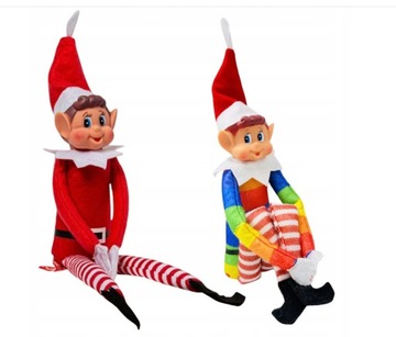 ELF ON THE SHELF PSOTNIK FIGURKA ELFA SKRZAT KRASNAL ŚWIĄTECZNY ADWENTOWY